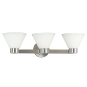 Contemporary Maxwell Vanity Light - Kenroy Home 91793BS
