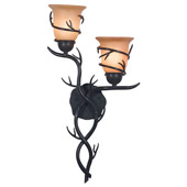 Rustic Twigs Wall Sconce - Kenroy Home 92136BRZ