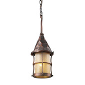 Rustic Rustica Outdoor Hanging Lantern - Elk Lighting 388-AC