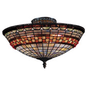 Tiffany Jewelstone Ceiling Fixture - Elk Lighting 934