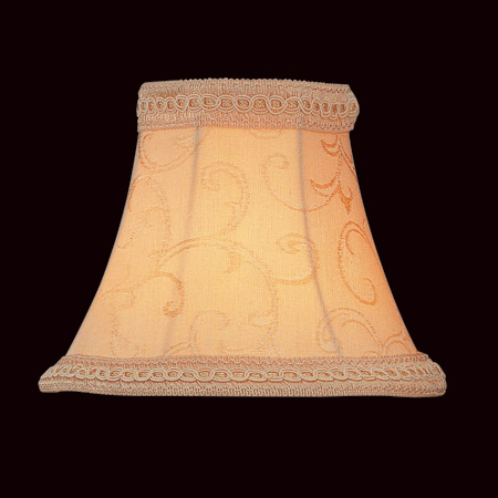 Lite Source CH513-6 Jacquard Clip-On Chandelier Shade