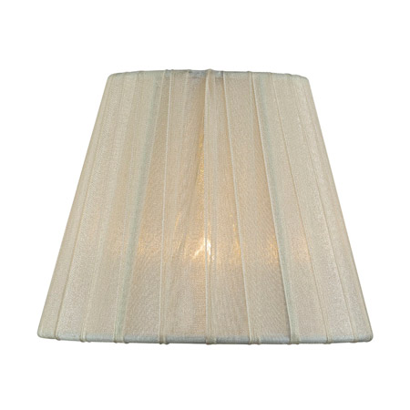 Lite Source CH5207-6 Pleated Clip-On Chandelier Shade