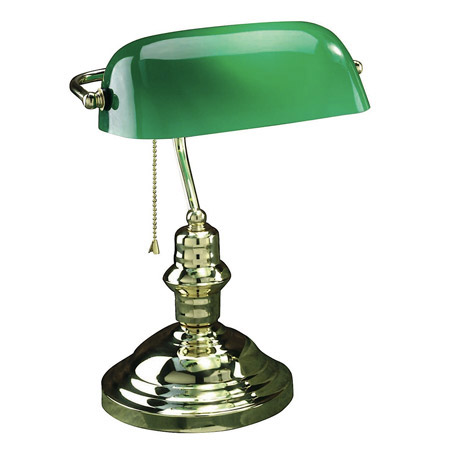 Lite Source LS-224AB Banker's Desk Lamp