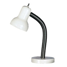 Lite Source LS-211WHT Goosy Desk Lamp