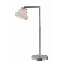 Lite Source LS-21470PS/FRO Flott Bridge-Arm Table Lamp