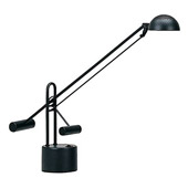 Contemporary Halotech Desk Lamp - Lite Source LS-306BLK