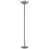Transitional Basic II Torchiere Floor Lamp - Lite Source LS-80910PS