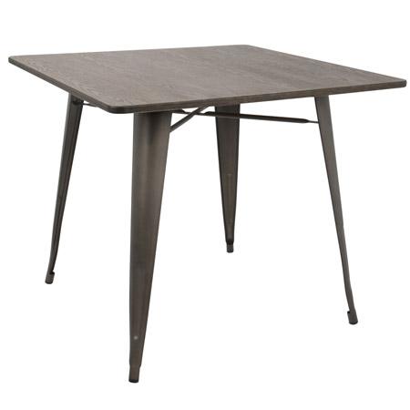 LumiSource DT-OR3636 AN+E Oregon Square Table