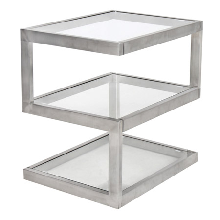 LumiSource TB-5S SS 5S End Table