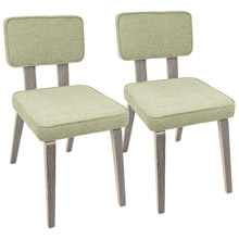 LumiSource DC-NNZ LGY+LGN2 Nunzio Dining Chairs (Set of 2)