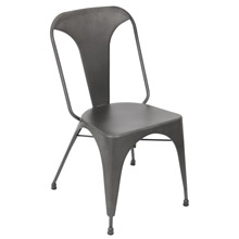 LumiSource DC-TW-AU GY2 Austin Dining Chairs (Set of 2)