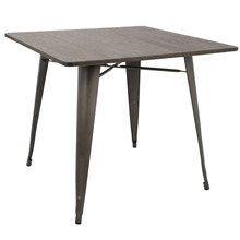 LumiSource DT-OR3636 AN+E Oregon Square Table
