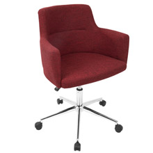 LumiSource OC-ANDRW R Andrew Office Chair