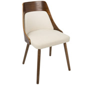 Anabelle Dining Chair - LumiSource CH-ANBEL WL+CR