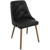 Giovanni Dining Chair - LumiSource CH-GIOV WL+BK