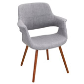 Mid-Century Modern styling Vintage Flair Chair - LumiSource CHR-JY-VFL LGY