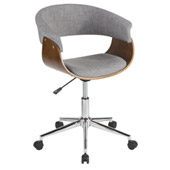 Vintage Mod Office Chair - LumiSource OC-VMO WL+LGY