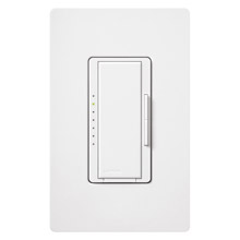 Lutron MAW-600H-WH Maestro 120V 600W Multi-Location/Single-Pole Incandescent Dimmer with Wallplate