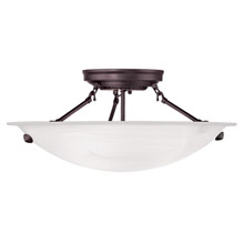 Livex Lighting 4273-07 Home Basics Semi-Flush Ceiling Fixture