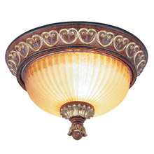 Livex Lighting 8562-63 Villa Verona Flush Mount Ceiling Fixture