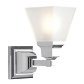 Contemporary Mission Wall Sconce - Livex Lighting 1031-05