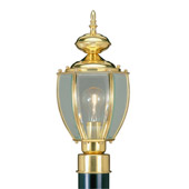 Traditional Basics Lantern Outdoor Wall Fixture - Livex Lighting 2009-02
