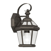 Traditional Georgetown Outdoor Wall Mount Lantern - Livex Lighting 2061-07