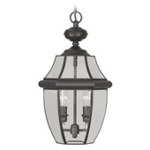 Traditional Monterey Outdoor Hanging Lantern - Livex Lighting 2255-04