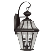 Traditional Georgetown Outdoor Wall Mount Lantern - Livex Lighting 2261-04