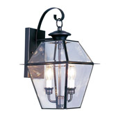 Traditional Westover Outdoor Wall Mount Lantern - Livex Lighting 2281-04