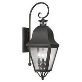 Traditional Amwell Outdoor Wall Lantern - Livex Lighting 2555-04