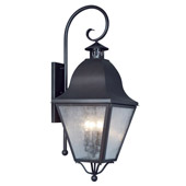 Traditional Amwell Outdoor Wall Lantern - Livex Lighting 2558-04