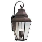 Traditional Exeter Outdoor Wall Lantern - Livex Lighting 2596-07