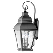 Traditional Exeter Outdoor Wall Lantern - Livex Lighting 2605-04