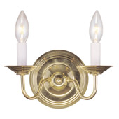 Colonial Williamsburg Wall Sconce - Livex Lighting 5018-02