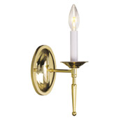 Traditional Williamsburg Wall Sconce - Livex Lighting 5121-02