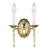 Traditional Williamsburg Wall Sconce - Livex Lighting 5122-02