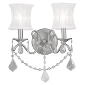 Crystal Newcastle Wall Sconce - Livex Lighting 6302-91