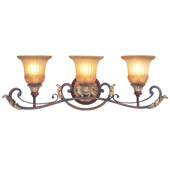Traditional Villa Verona Vanity Light - Livex Lighting 8553-63