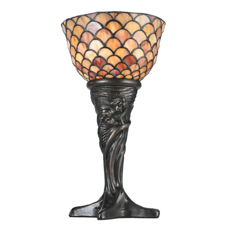 Meyda 108935 Tiffany Fishscale Mini Lamp
