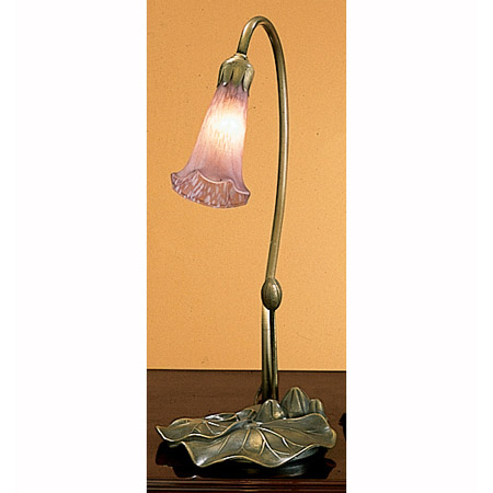 Meyda 12615 Favrile Lily Table Lamp