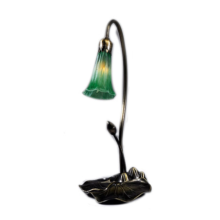 Meyda 12859 Favrile Lily Table Lamp