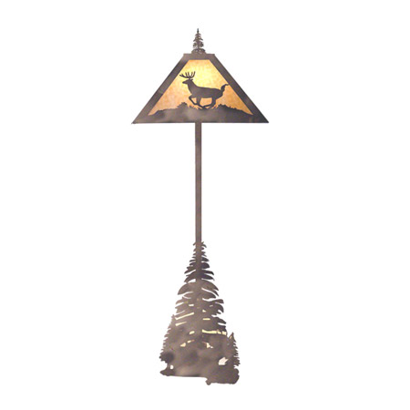 Meyda 13260 Lone Deer Floor Lamp