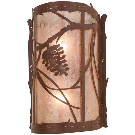 Meyda 136272 Whispering Pines Wall Sconce