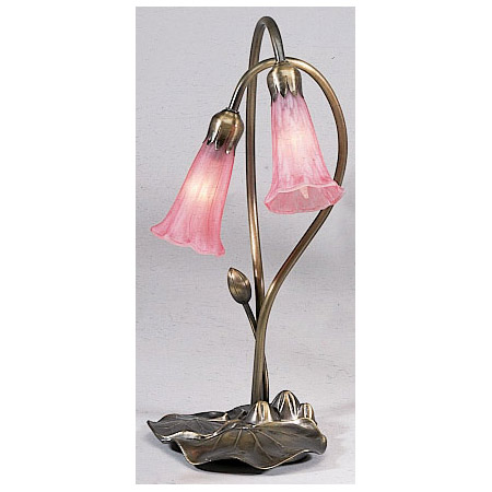 Meyda 14110 Favrile Lily Table Lamp