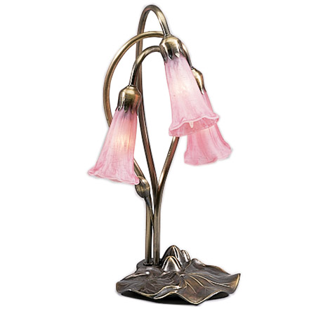 Meyda 14728 Favrile Lily Table Lamp