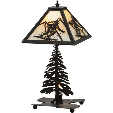 Meyda 150136 Skier Table Lamp