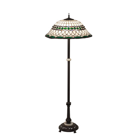 Meyda 189107 Tiffany Roman 62" High Floor Lamp