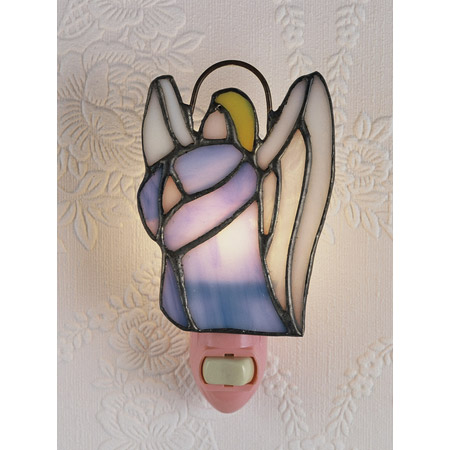 Angel Stained Glass Nightlight