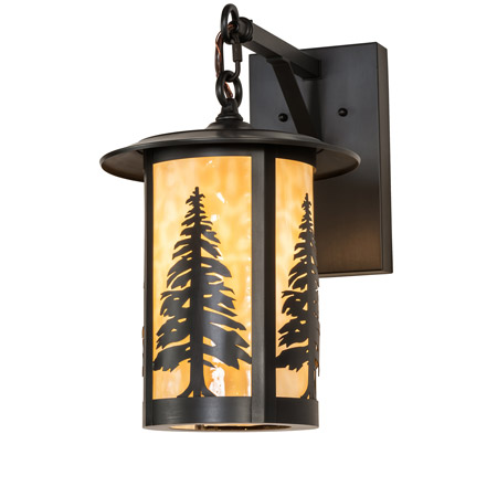 Meyda 233622 Fulton 10" Wide Tall Pines Wall Sconce
